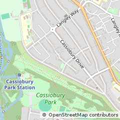Map of Watford, East Sussex