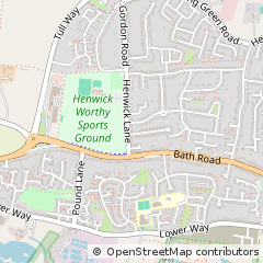 Map of Thatcham, West Berks