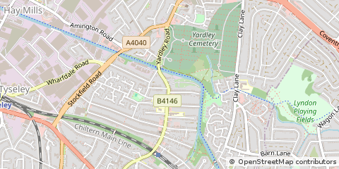 Map of Birmingham