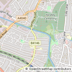 Map of Birmingham