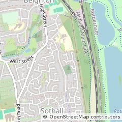 Map of Sheffield