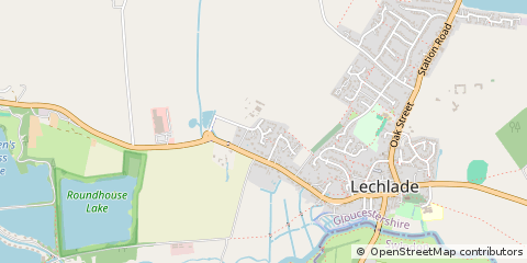 Map of Gloucestershire