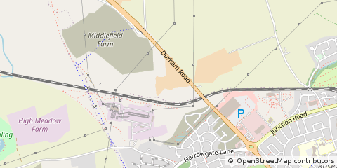 Map of Stockton-on-Tees