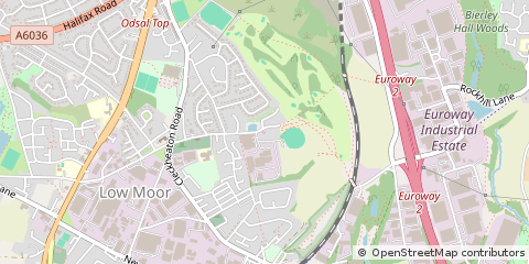 Map of Bradford