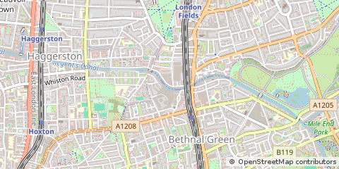 Map of London E8 4FX