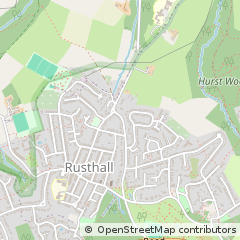 Map of Tunbridge Wells, Kent
