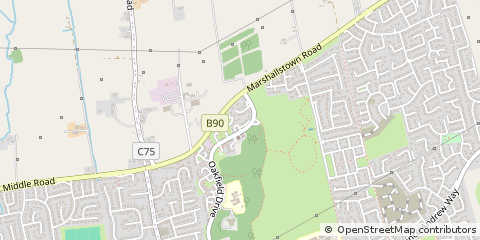 Map of BT38 8BX