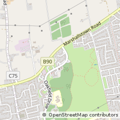 Map of BT38 8BX