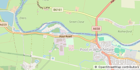 Map of Otley, West Yorkshire