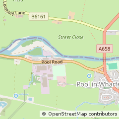 Map of Otley, West Yorkshire