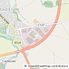 Map of Newport Pagnell, Buckinghamshire