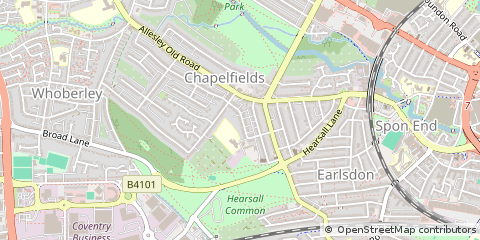 Map of Coventry