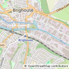 Map of Brighouse