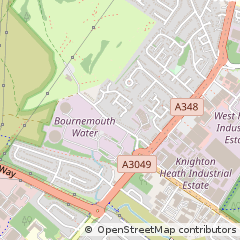 Map of Bournemouth