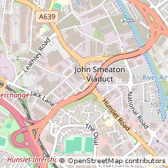 Map of Leeds
