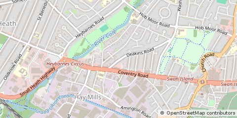 Map of Birmingham