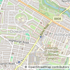 Map of Glasgow