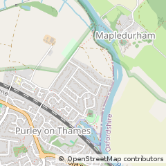 Map of Reading, Berkshire