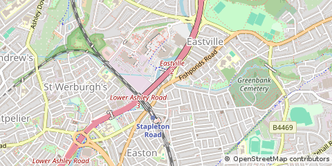 Map of Bristol