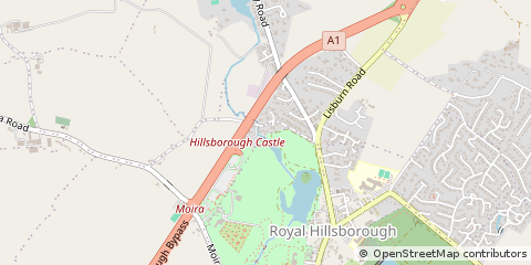 Map of Hillsborough