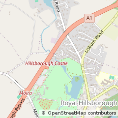 Map of Hillsborough