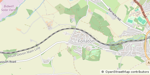 Map of Totnes
