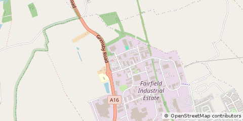 Map of Louth, Lincolnshire