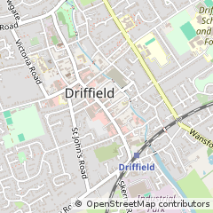 Map of Driffield, East Yorkshire