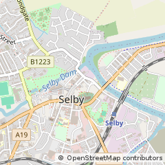 Map of Selby