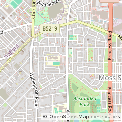 Map of Manchester