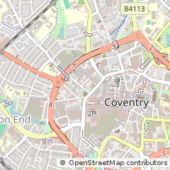 Map of Coventry