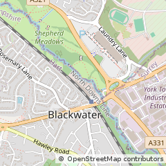 Map of Sandhurst, Berkshire