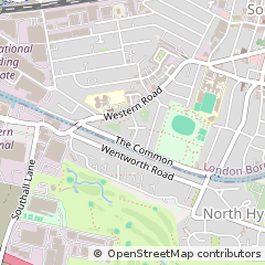 Map of Southall