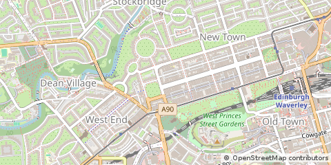 Map of Edinburgh