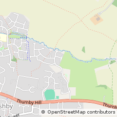 Map of Leicester