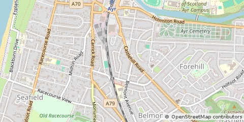 Map of AYR