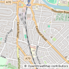 Map of AYR