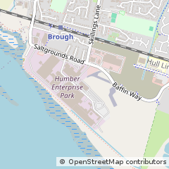 Map of Brough, East Yorkshire