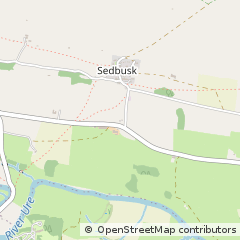 Map of Hawes, North Yorkshire