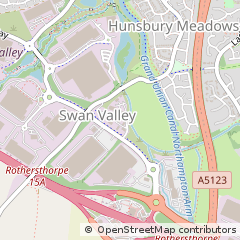 Map of Northampton