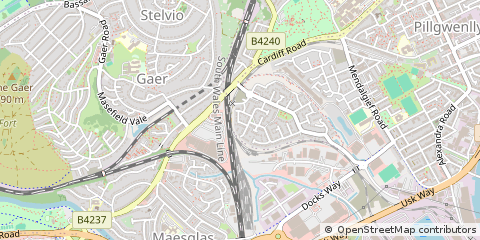 Map of Newport