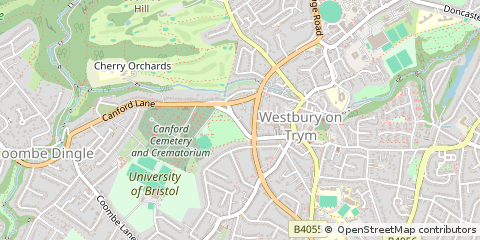 Map of Bristol
