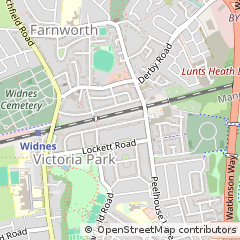 Map of Widnes