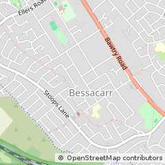 Map of Doncaster