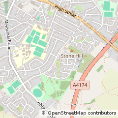 Map of Bristol, City of Bristol