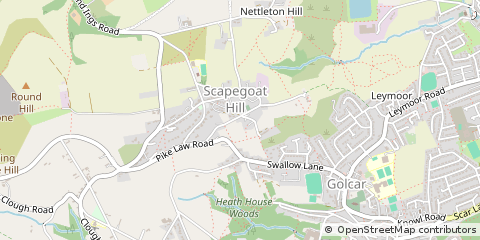 Map of Huddersfield