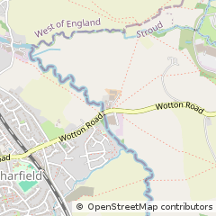 Map of Wotton-Under-Edge, Gloucestershire