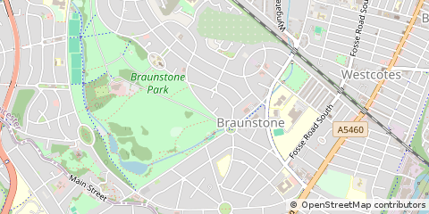 Map of Leicester
