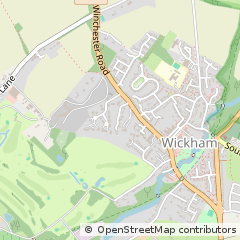 Map of Fareham, Hampshire