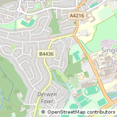 Map of Swansea